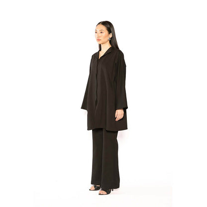 Contemponari Black The Sirens Solid Co-Ord Set