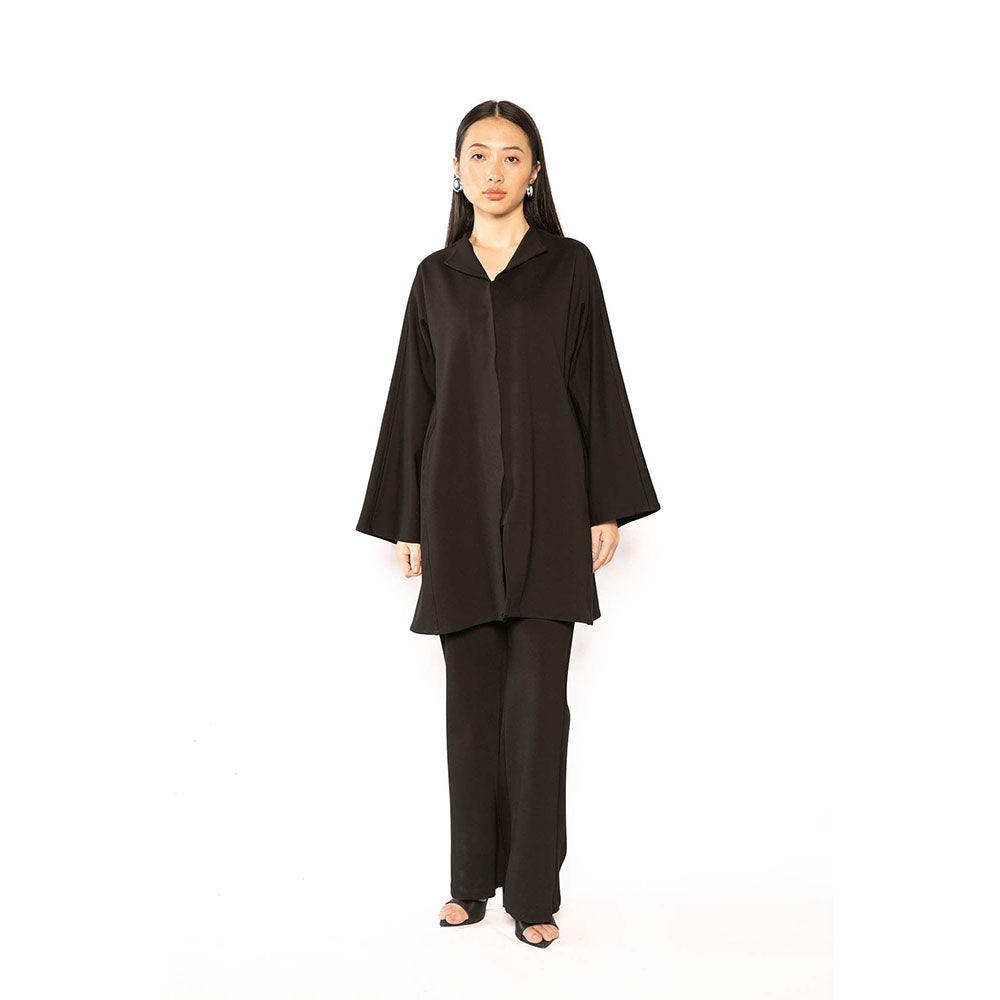 Contemponari The Sirens Black Solid Pant