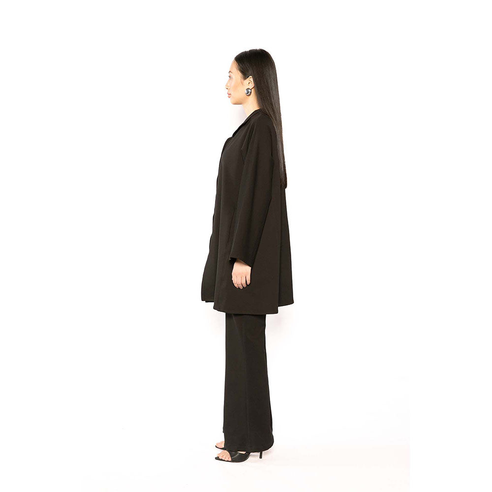 Contemponari The Sirens Black Solid Pant