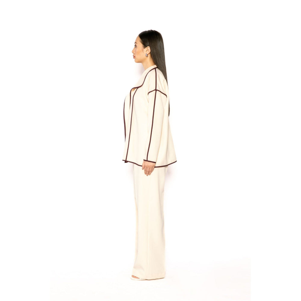Contemponari The Twins Beige Co-Ord Set