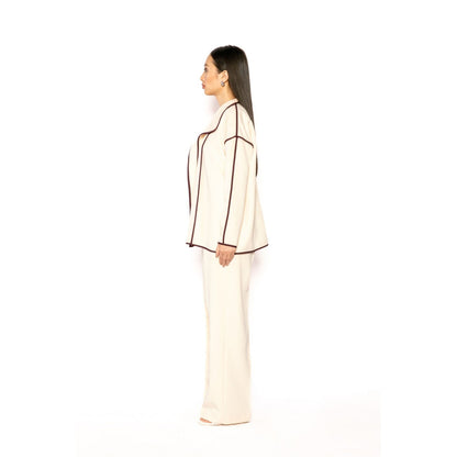 Contemponari The Twins Beige Co-Ord Set