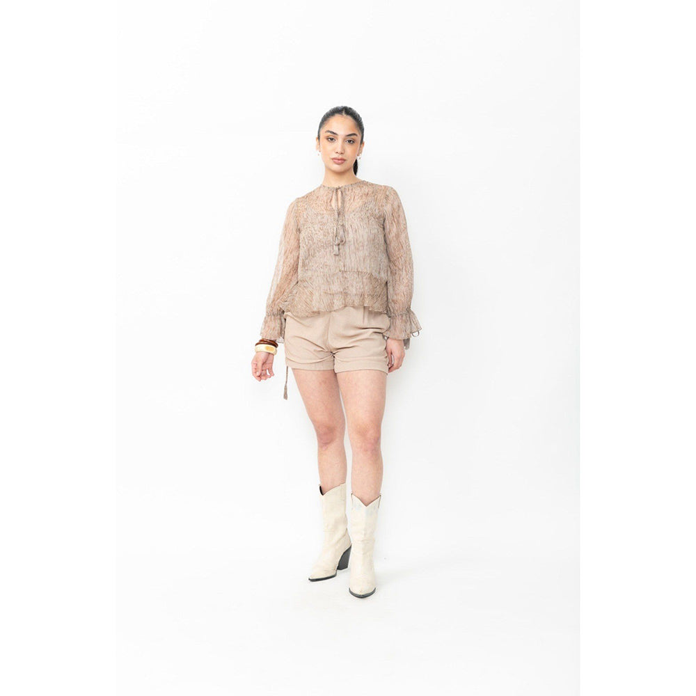 Contemponari Nomad Top With Camisole