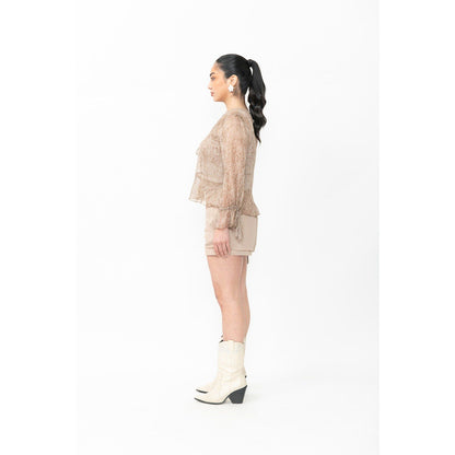 Contemponari Nomad Top With Camisole