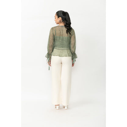 Contemponari Nomad Top With Camisole
