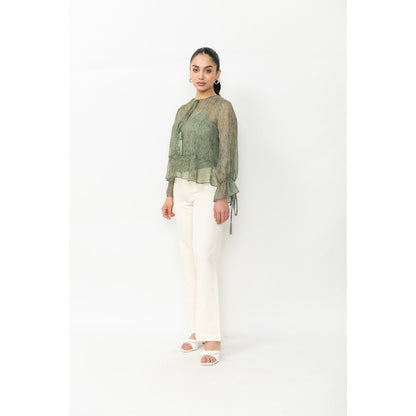Contemponari Nomad Top With Camisole