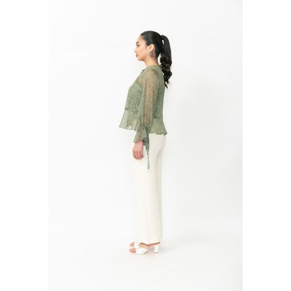 Contemponari Nomad Top With Camisole