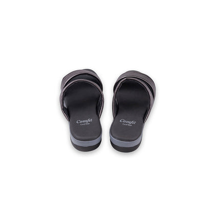 Coral Haze Metallic Vegan Leather Women Sandals