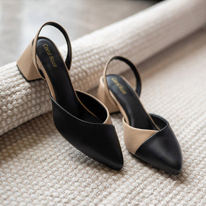 Coral Haze Women Deadline Black Heels