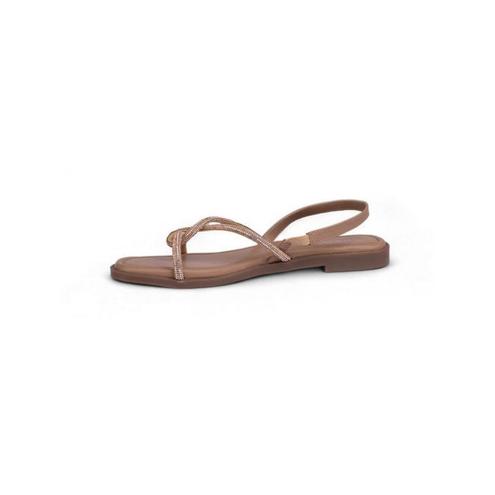 Coral Haze Shimmera Gold Sandals