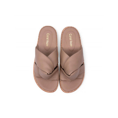 Coral Haze Women Beige Breeze Sandals