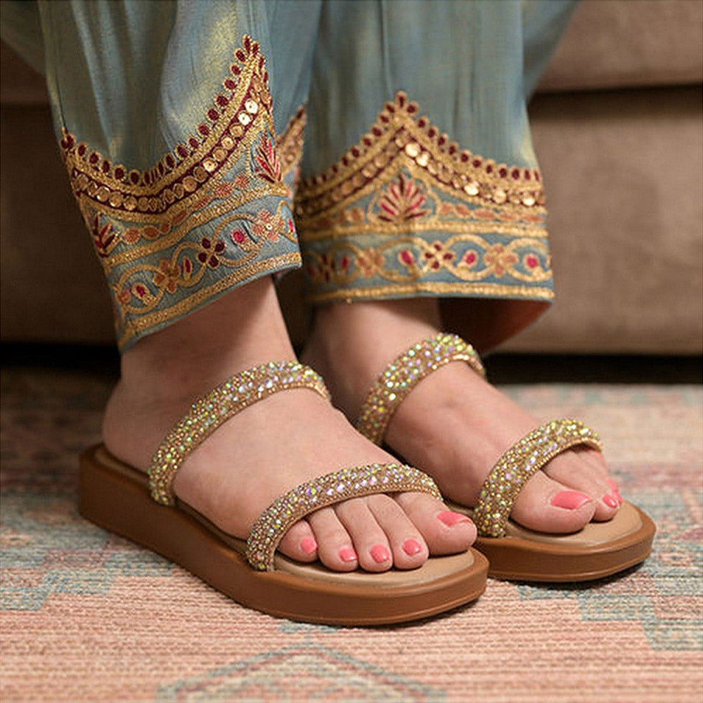 Coral Haze Lumina Gold Flats