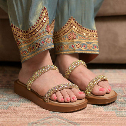 Coral Haze Lumina Gold Flats