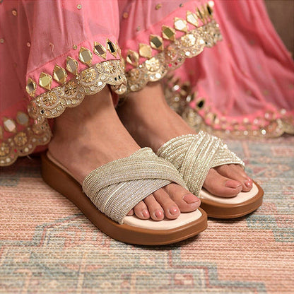 Coral Haze Moon Silver Flats