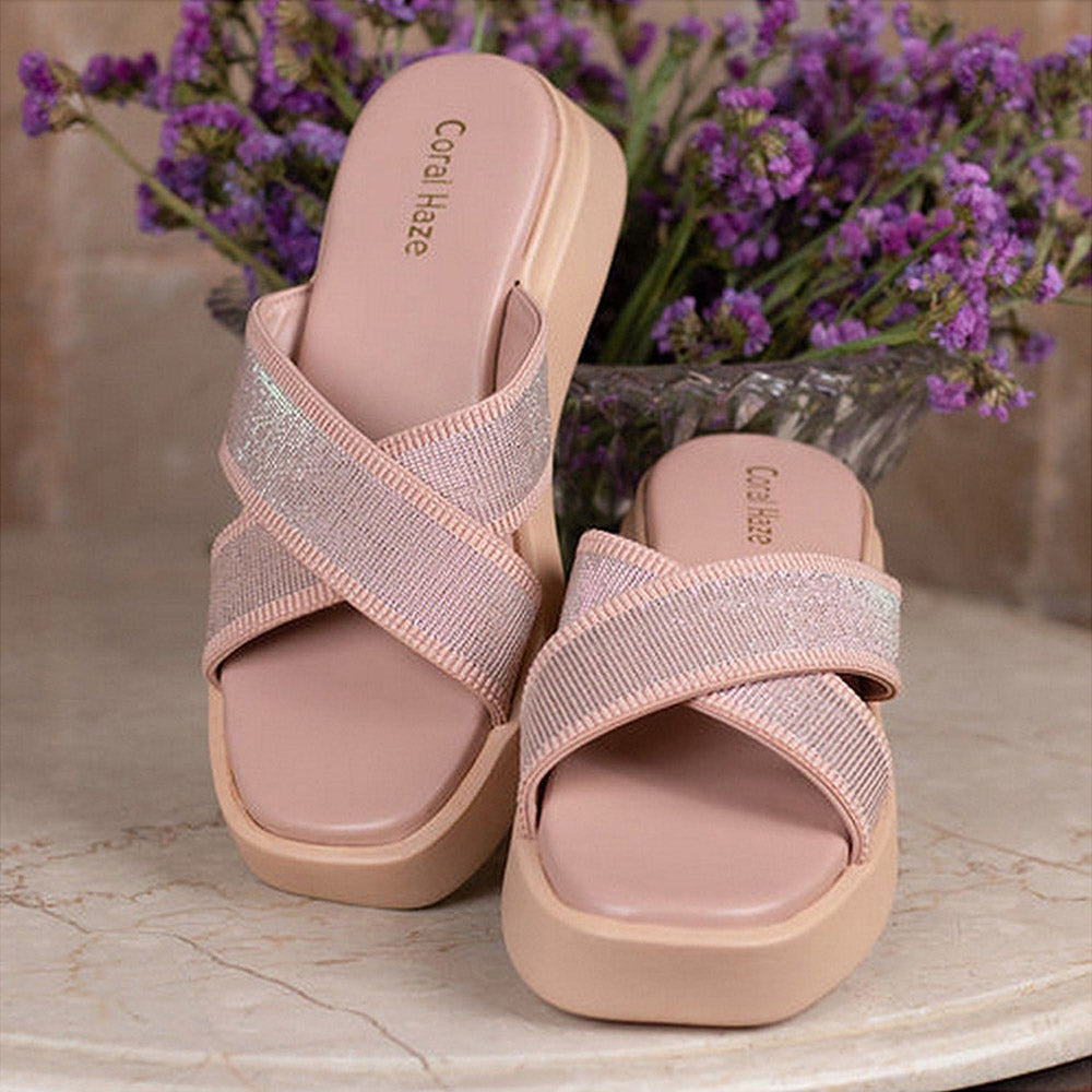 Coral Haze Nomad Peach Sandals