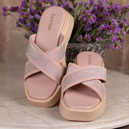 Coral Haze Nomad Peach Sandals