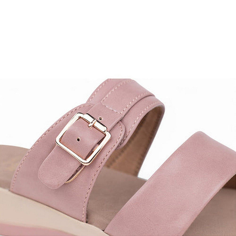 Coral Haze Plush Pink Flats