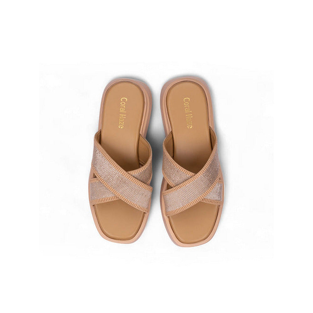Coral Haze Vibe Tan Sandals