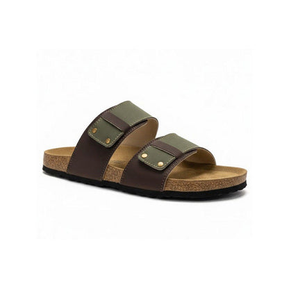 Coral Haze Hunt Men Olive Sandals