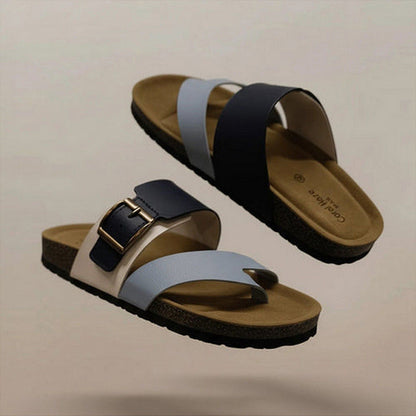 Coral Haze Lance Blue Sandals