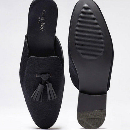 Coral Haze Narcos Black Mules