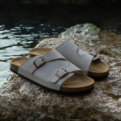 Coral Haze Oscar Grey Sandals