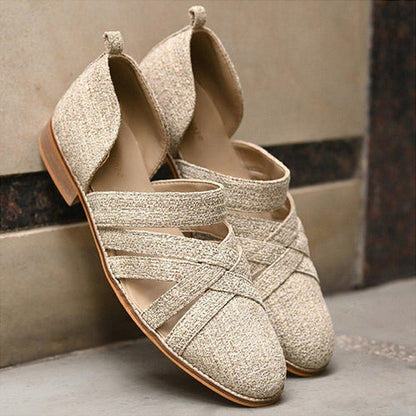 Coral Haze Pasha Beige Sandals