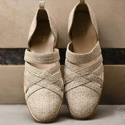 Coral Haze Pasha Beige Sandals