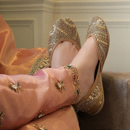 Coral Haze Women Beige Aara Juttis