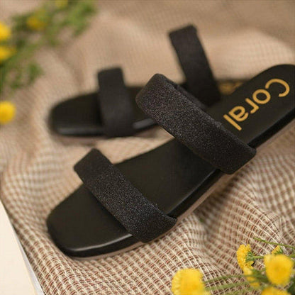 Coral Haze Women Black Azure Flats