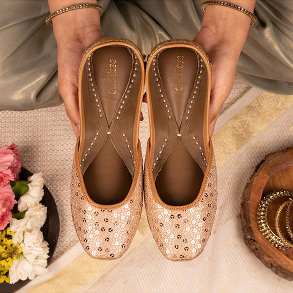 Coral Haze Kiara Gold Juttis