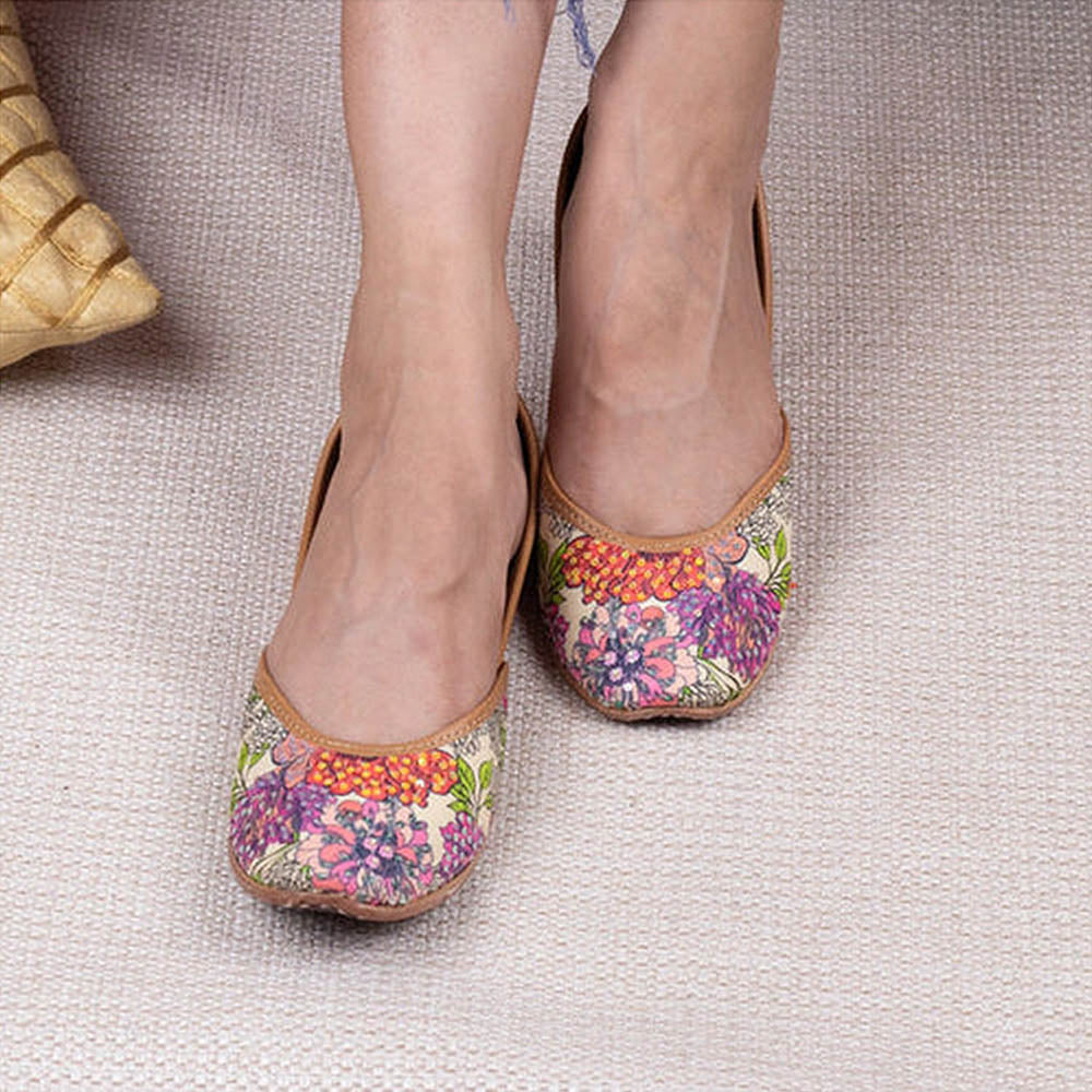 Coral Haze Mayfair Purple Juttis