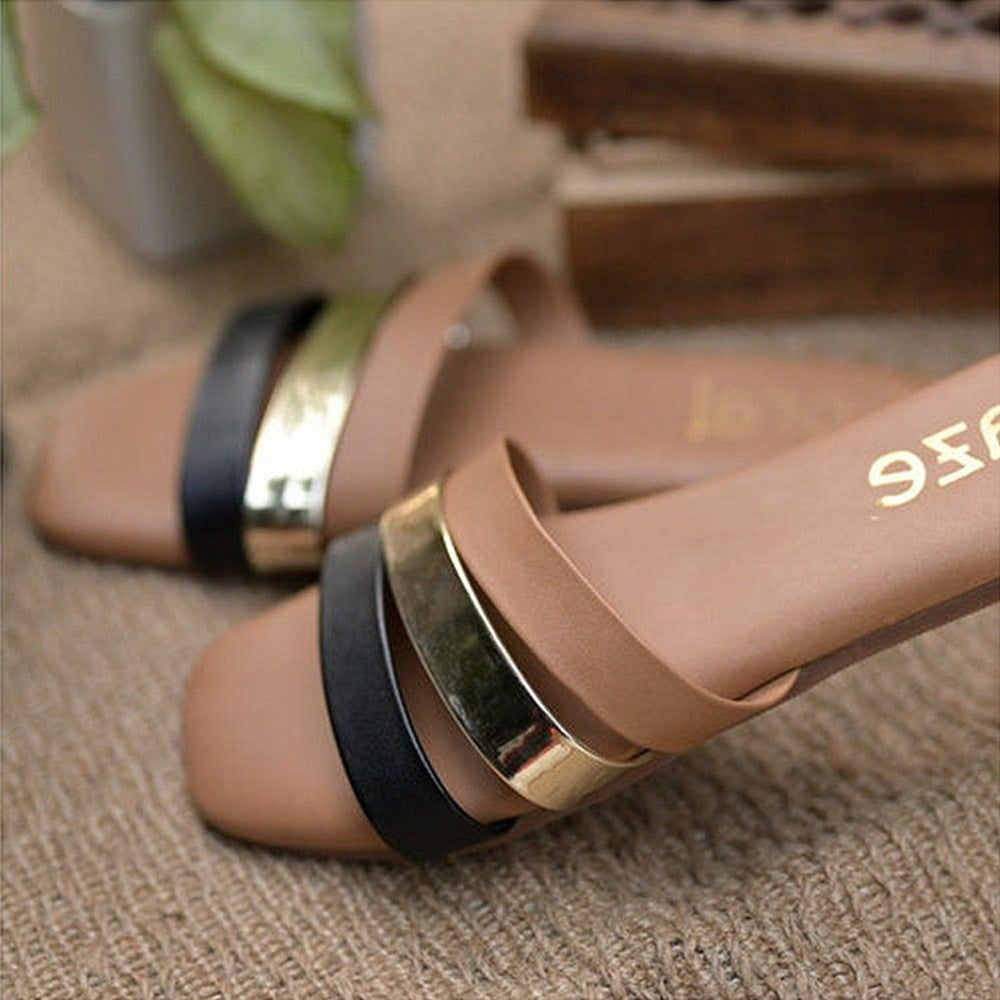 Coral Haze Nicole Tan Flats