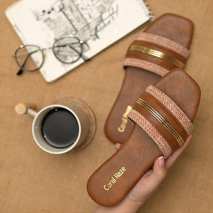 Coral Haze Nova Brown Flats