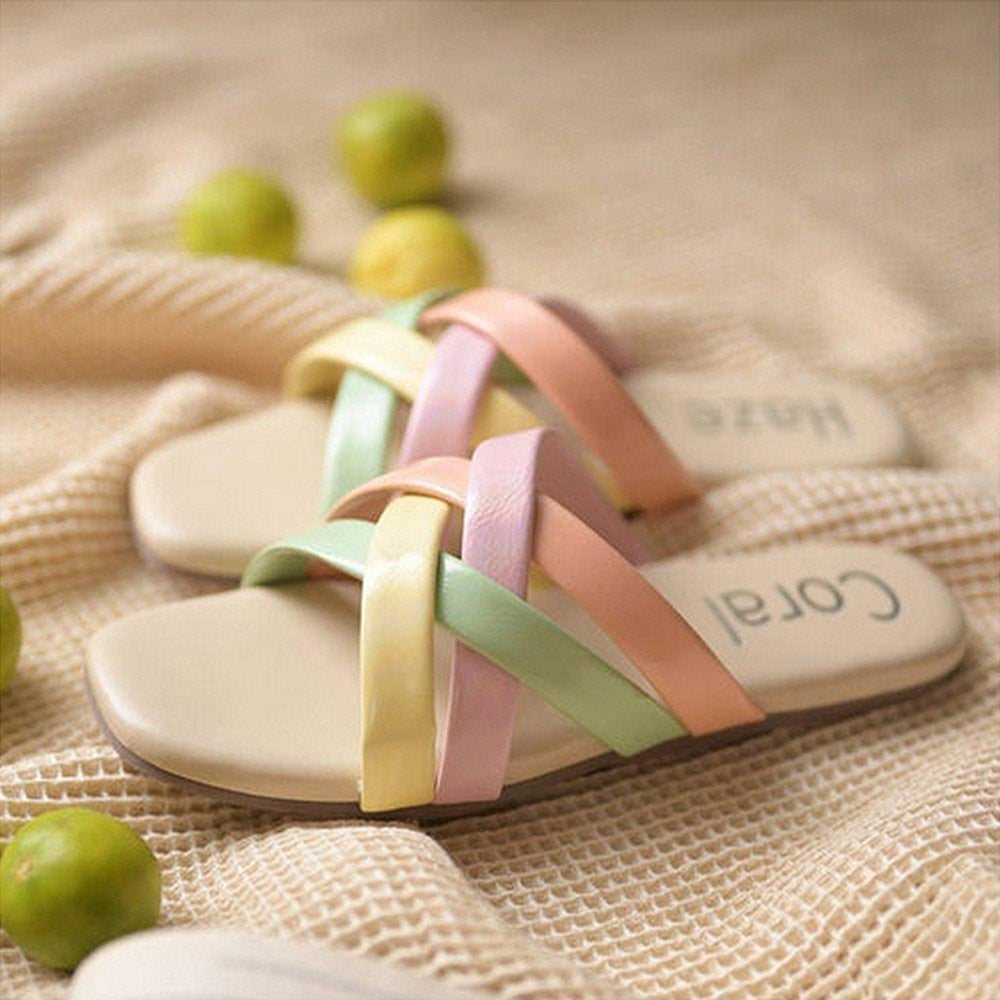 Coral Haze Sapphire Multi-Color Flats