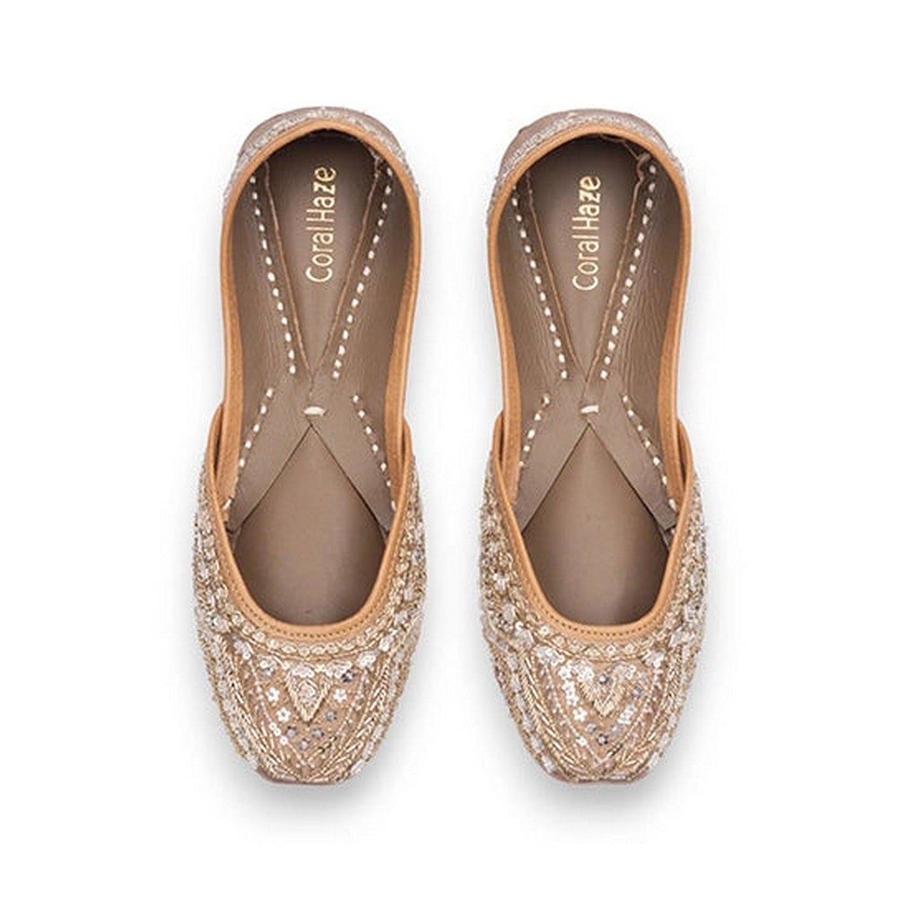 Coral Haze Suroor Taupe Juttis