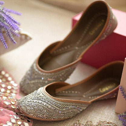 Coral Haze Zevar Grey Juttis