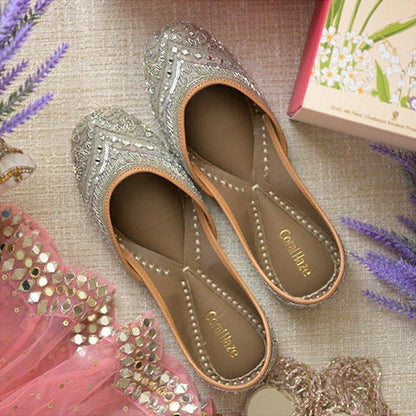 Coral Haze Zevar Grey Juttis