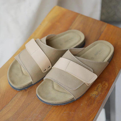 Coral Haze Ruben Taupe Sliders
