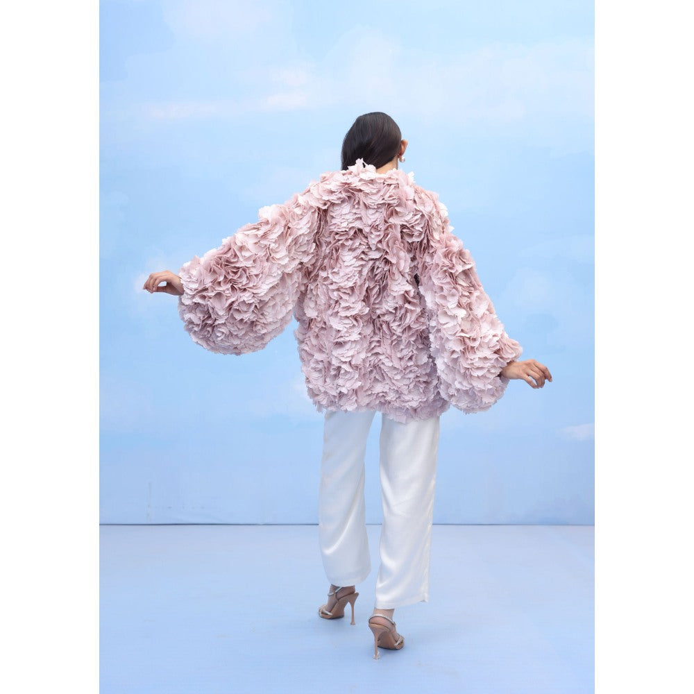 Couche Silk Stitch Sitch Pink Shirt