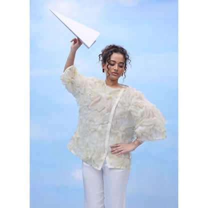 Couche Grande Petal Top