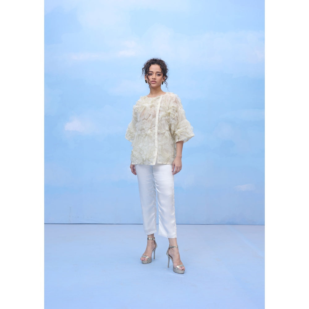 Couche Grande Petal Top