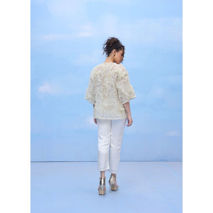 Couche Grande Petal Top