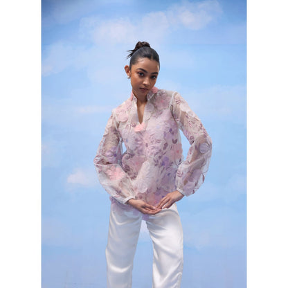 Couche Peonies Perfection Top