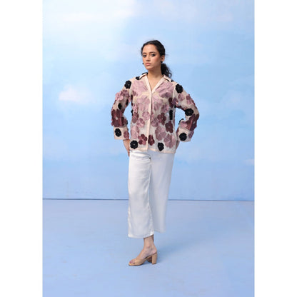 Couche Three- Tone Bloom Shirt