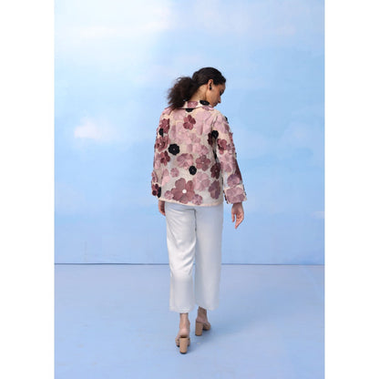 Couche Three- Tone Bloom Shirt
