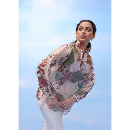Couche Peonies Perfection Top