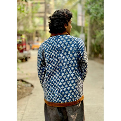 Culture Kraft Unsex Awara Reversible Multi-Color Pure Cotton Shacket