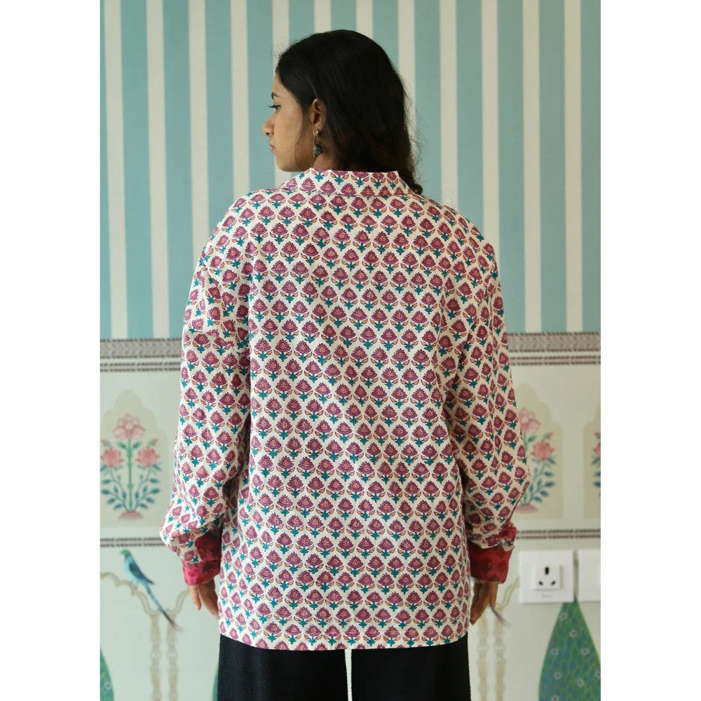 Culture Kraft Gulshan Unisex White Khadi Shirt