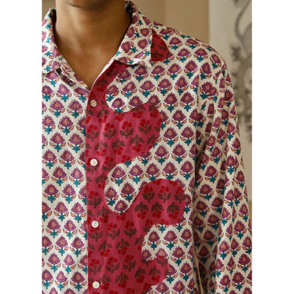 Culture Kraft Gulshan Unisex White Khadi Shirt