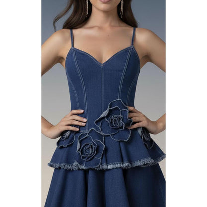 DARLYTTE Women Denim Rory Dress